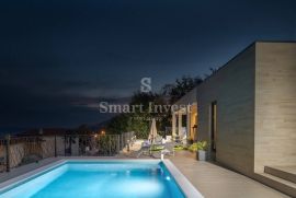 IČIĆI, predivna moderna kuća s bazenom i pogledom na more, Opatija - Okolica, Casa
