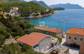 Prodaja kamene kuće s prekrasnim pogledom na more na Pelješcu, Trstenik, Orebić, بيت