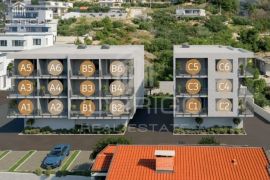 Makarska, jednosobni i dvosobni stanovi u novogradnji, 55 m2, Makarska, Appartment