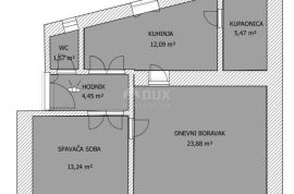 ISTRA, PULA, VERUDA - 1SS+DB stan na visokome prizemlju u kvalitetnoj zgradi, Pula, Διαμέρισμα
