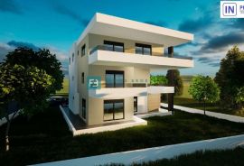 TRIBUNJ, novi projekt, prizemlje + vrt 236 m2, blizina plaže, Tribunj, Wohnung