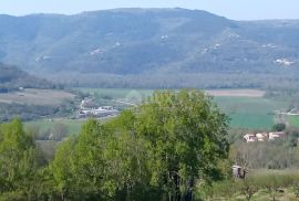 ISTRA, MOTOVUN, OKOLICA - Kompleks građevinskog i poljoprivrednog zemljišta na osami s pogledom na Motovun, Motovun, Terra