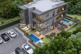 Istra, Premantura - luksuzni trosobni stanu u prizemlju s bazenom, A102, NKP 95 m2 - 500 od mora, Medulin, Appartement