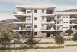 Trogir, Seget - stan u NOVOGRDANJI sa pogledom na more, 54.58 m2, Seget, Appartment