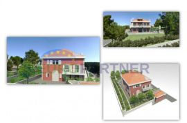Zemljište sa građevinskom dozvolom i projektom za vilu, otok Brač-Milna, Milna, Zemljište