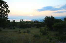 KLENOVICA, POLJICE- Poljoprivredno zemljište 6643 m2 sa dvije ruševine i pogledom, Novi Vinodolski, Terreno