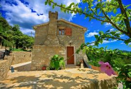 Kamena kuća sa panoramskim pogledom, Oprtalj, Istra, Oprtalj, Kuća
