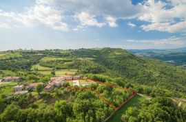 Dvije kamene kuće i zemljište sa projektom, Pazin-okolica, Istra, Pazin - Okolica, Zemljište