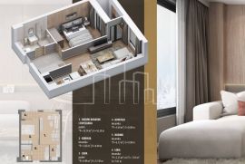 Apartman dvosoban od 39,75 u izgradnji Snježna dolina Faza 2 Jahorina Lamela D, Pale, Appartamento