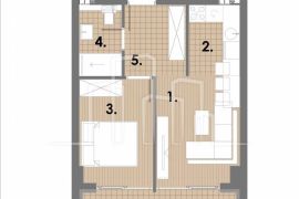 Apartman dvosoban od 42m2 pogled staza u izgradnji Snježna dolina Faza 2 Jahorina Lamela D, Pale, Διαμέρισμα