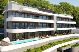 OPATIJA, luksuzni penthouse 6S+DB, s dva bazena na krovnoj terasi (S3), Opatija, Appartamento