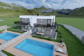 Istra, Umag, okolica - moderna dvojna kuća s bazenom u novogradnji, Umag, House