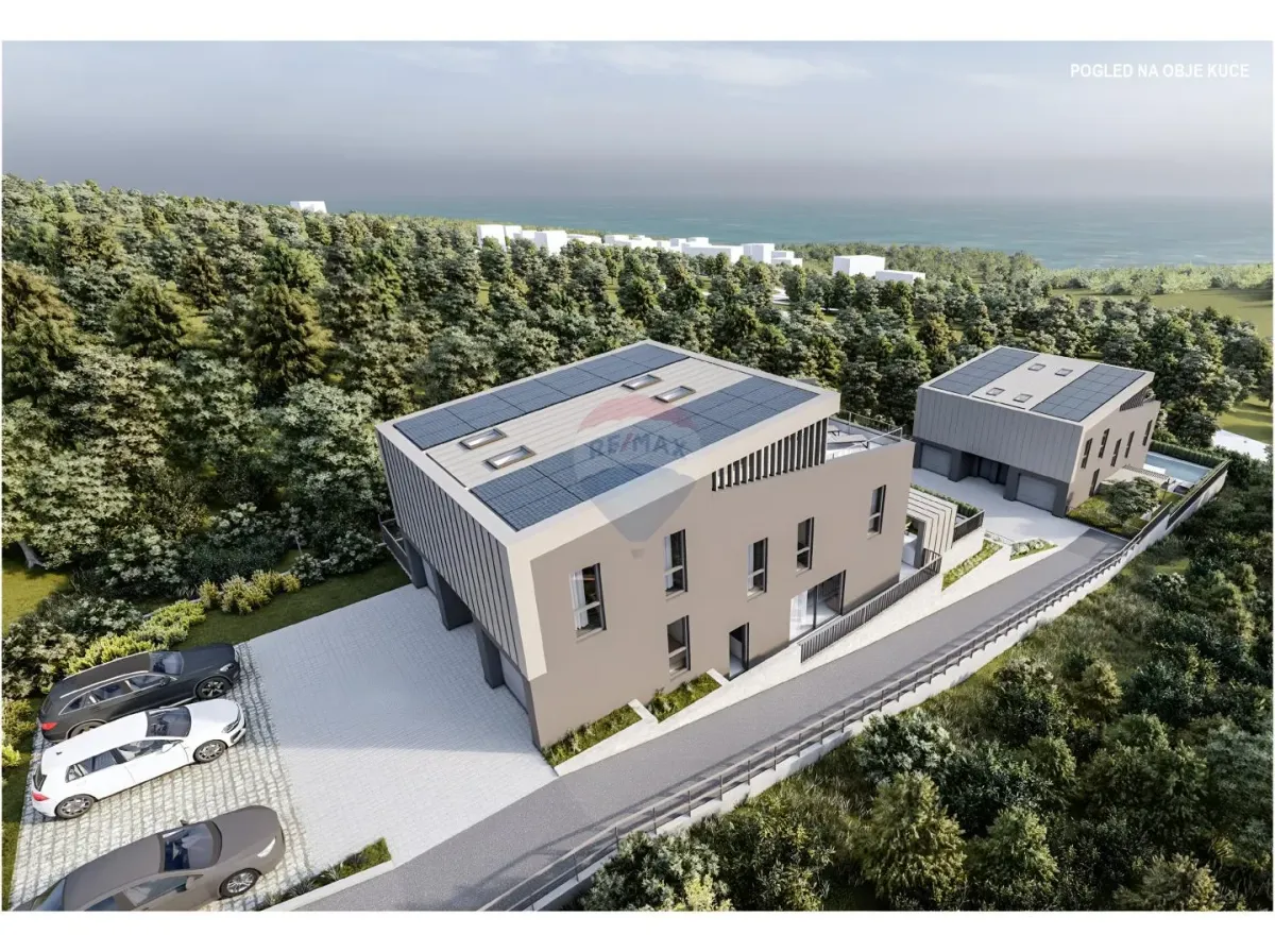 Kostrena, Luksuzna Dvojna kuća, 375m2, 3 SS + DB + GARAŽA + OKUĆNICA, Kostrena, Дом
