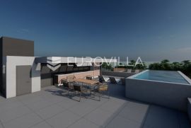 Zadar, Zaton, NOVOGRADNJA, luksuzan trosoban penthouse s krovnom terasom NKP 141,75 m2, Nin, Appartamento