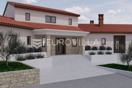 Istra, Rovinjsko Selo, stambeno poslovni objekt 600 m2 na zemljištu 3500 m2 u izgradnji, Rovinj, House