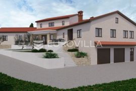 Istra, Rovinjsko Selo, stambeno poslovni objekt 600 m2 na zemljištu 3500 m2 u izgradnji, Rovinj, Maison