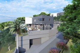 Trogir okolica - Moderna vila \'C\' s bazenom i panoramskim pogledom, Seget, Famiglia