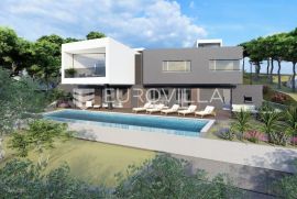 Trogir okolica - Moderna vila \'C\' s bazenom i panoramskim pogledom, Seget, Famiglia