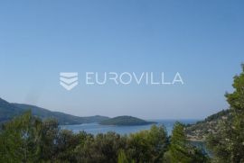 Korčula, Vela Luka, građevinsko zemljište s pogledom na more, Vela Luka, Terrain