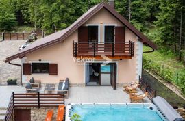 Mrkopalj, atraktivna kuća za odmor u blizini skijališta, Mrkopalj, Famiglia