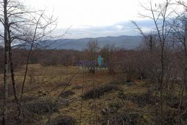 Permani, Ružići, građevinski teren 1037m2, Matulji, Arazi