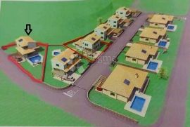 Građevinsko zemljište s projektom i građevinskom dozvolom, Buje, Land