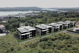 Istra, Medulin, stan u izgradnji s pogledom na more, 48 m2, Medulin, Apartamento