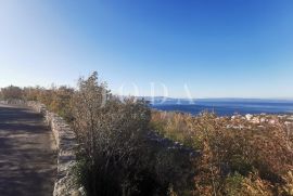 Klenovica, građevisnki teren sa prekrasnim pogledom, Novi Vinodolski, Γη