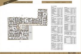 Istra, Pula centar, S22 peterosobni stan, četvrti kat i galerija, 166 m2, Pula, Daire