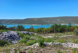 Istra, Labin, Građevinsko zemljište, 1210 m2 pogled na more, Labin, Arazi