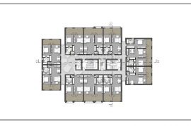 TOP Građevinsko zemljište s idejnim projektom za apart hotel MEDULIN, Medulin, Propriedade comercial