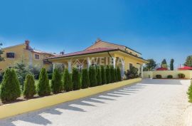 Istra, Vodnjan, okolica, prekrasna kuća sa bazenom i velikom okućnicom, mirna lokacija, Vodnjan, Famiglia
