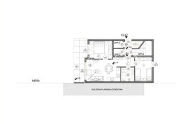 Medulin, širi centar, zgr 9, trosoban stan S1 u prizemlju moderne novogradnje, NKP 74.83 m2 s vrtom, Medulin, Kвартира