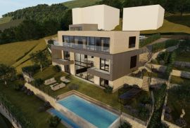 OPATIJA- zemljište 1008 m2 s građevinskom dozvolom za vilu, top lokacija, Opatija, Terreno