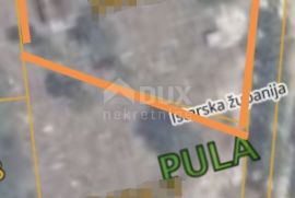 ISTRA, PULA - Građevinsko zemljište 655 m2!, Pula, Γη