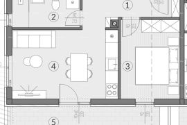 Stan Prodaja stanova u novom modernom projektu, Pula, A14, Pula, Appartamento