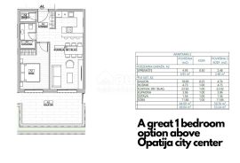 OPATIJA, CENTAR - ekskluzivan apartman s garažom u luksuznoj novogradnji iznad centra Opatije, POGLED!, Opatija, Appartment