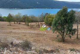 Istra, Labin, Trget građevinsko zemljište 1620m2 s direktnim pogledom na more prodaja, Raša, Tierra