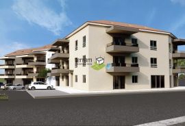 Istra, Valbandon, novogradnja 66,09m2, 2SS+DB, prodaja, Fažana, Apartamento