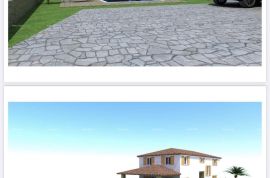 Građevinsko zemljište Blizina Barbana! Parcela s projektom za kuću!, Barban, Terreno