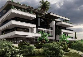 Trsat, luksuzan stan sa krovnom terasom u modernom projektu na top lokaciji, Rijeka, Appartamento