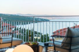 Luksuzan stan Volosko s pogledom na more, Opatija, شقة