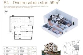 Nov dvoiposoban stan u Čalijama ID#3920, Niš-Pantelej, Kвартира