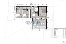 Ičići luksuzni stan 1.kat, 3S+DB, 125.59 m2, Opatija - Okolica, Appartamento