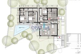 Ičići luksuzni stan prizemlje, 3S+DB, 131.89 m2, s bazenom, Opatija - Okolica, Appartamento