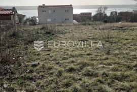 Zadar, Maslenica, građevinski teren s pogledom na more, Jasenice, Земля
