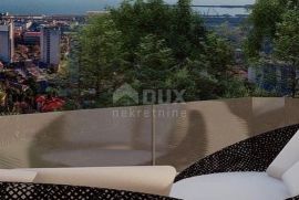 RIJEKA, BANDEROVO- stan 100m2 s panoramskim pogledom na more - 3S+DB - 1. kat, Rijeka, Daire