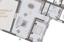 Stan Prodaja stanova u novom poslovno - stambenom projektu, Poreč C10, Poreč, Kвартира