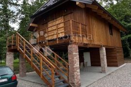 Predivna drvena kuća u blizini Kupe, Pisarovina, Casa