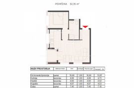 Ponuda apartmana sa jednom spavaćom sobom od 31,54m2 do 43,64m2 u izgradnji Ski Centar Ravna Planina, Wohnung